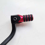 Apico - Gear Lever - Elite - KTM SX250 17-22, EXC250/300 17-23, Husqvarna TC250 17-22, TE250/300 17-23, TX300 17-22, Gas Gas MC250 22-23, EC250/300 21-23, EX250 22-23, EX300 20-23 - Black w/Red