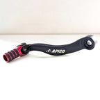 Apico - Gear Lever - Elite - KTM SXF450 16-22, EXCF450/500 17-23, Husqvarna FC450 16-22, FE450/501 17-23, Gas Gas MCF450 21-23, EXF450 21-23 - Black w/Red