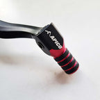 Apico - Gear Lever - Elite - KTM SXF450 16-22, EXCF450/500 17-23, Husqvarna FC450 16-22, FE450/501 17-23, Gas Gas MCF450 21-23, EXF450 21-23 - Black w/Red