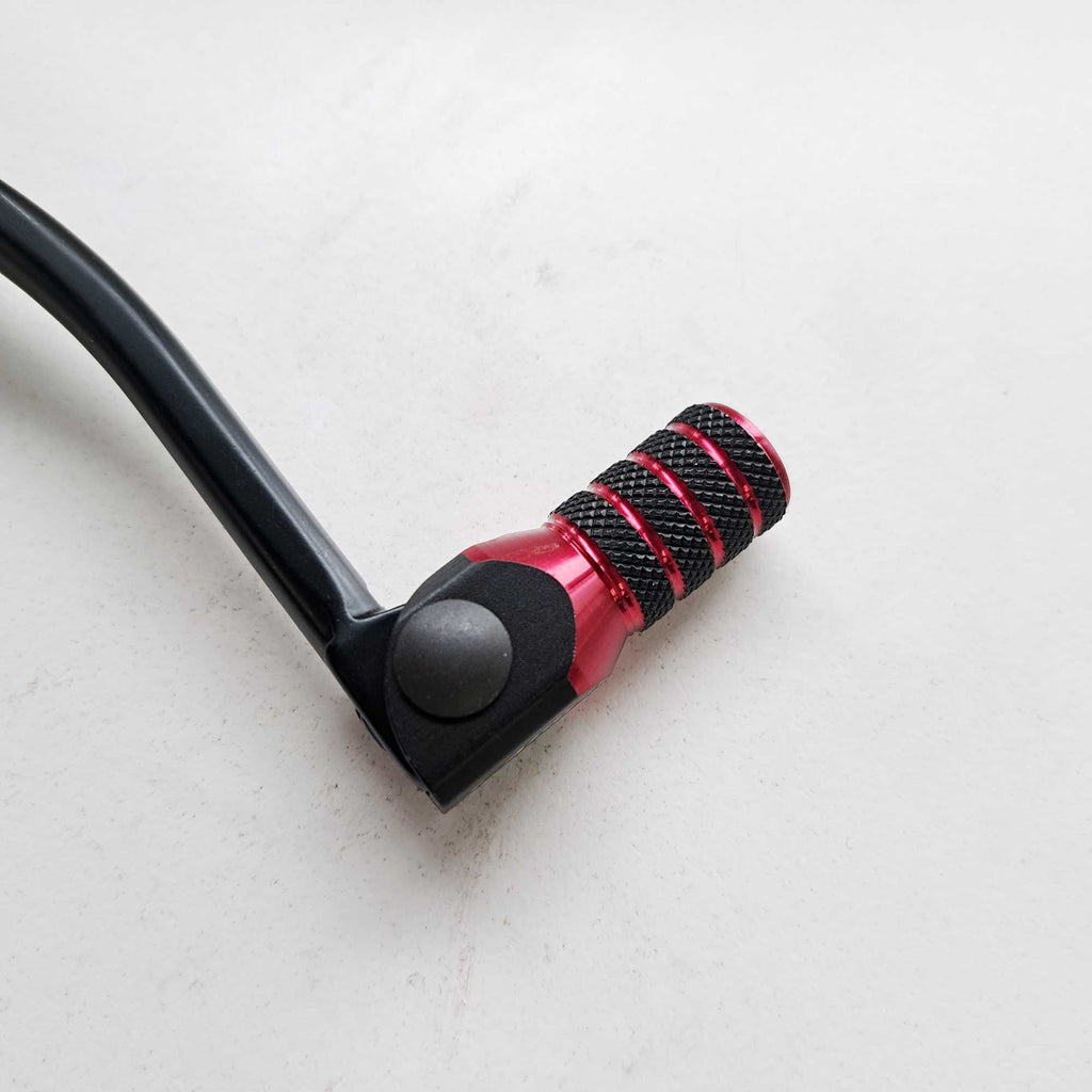 Apico - Gear Lever - Elite - CRF50 04-26, CRF70 04-19, Most Pit Bikes - Black w/Red