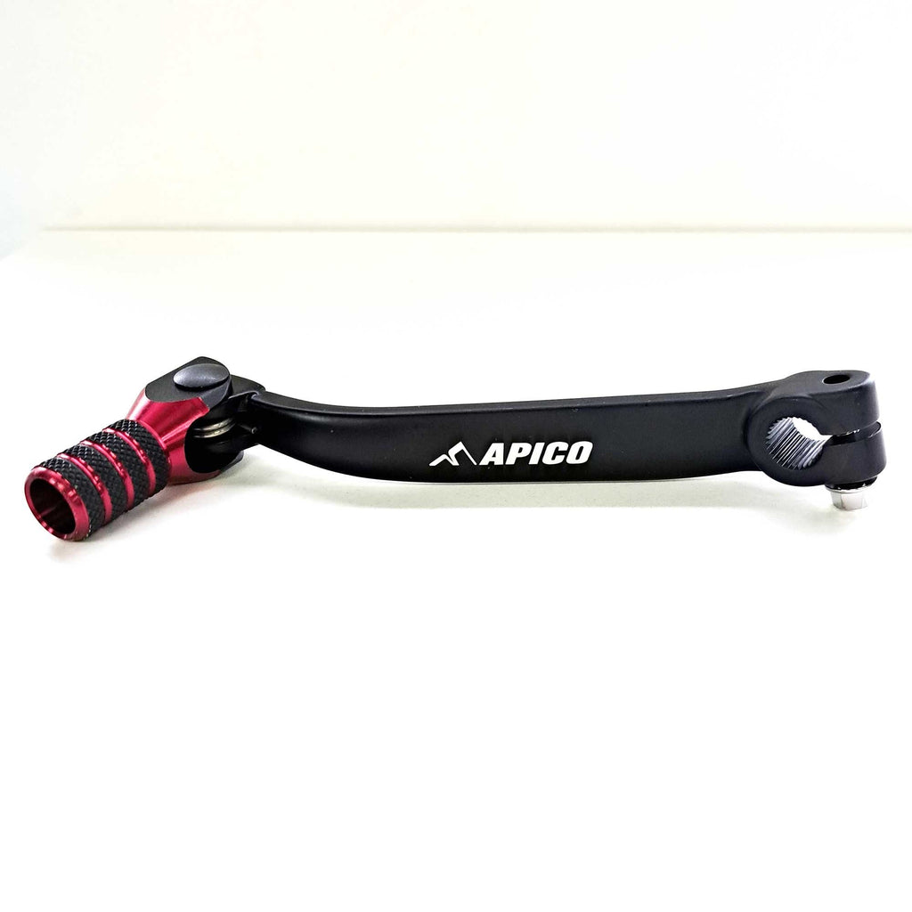 Apico - Gear Lever - Elite - CR80/85 96-07 - Black w/Red