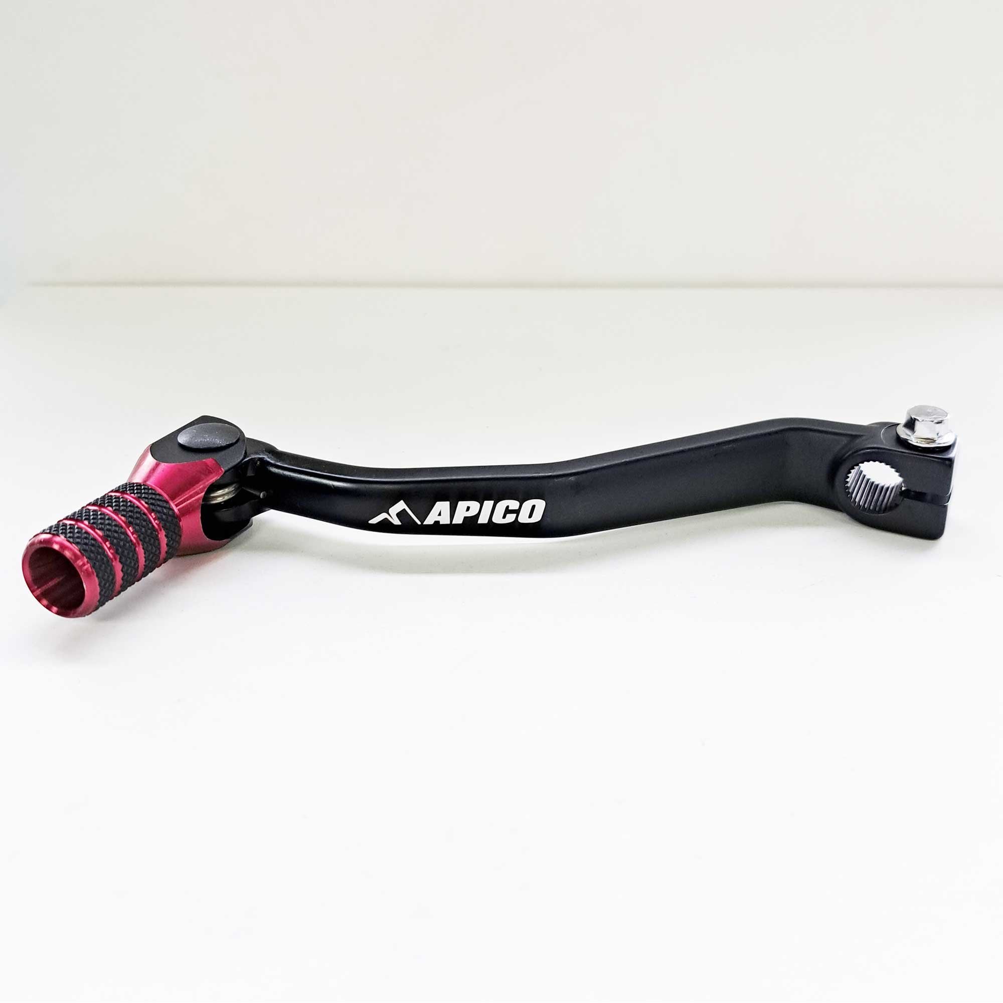 Apico - Gear Lever - Elite - CRF250L 13-21, CRF300L 21-26 - Black w/Red