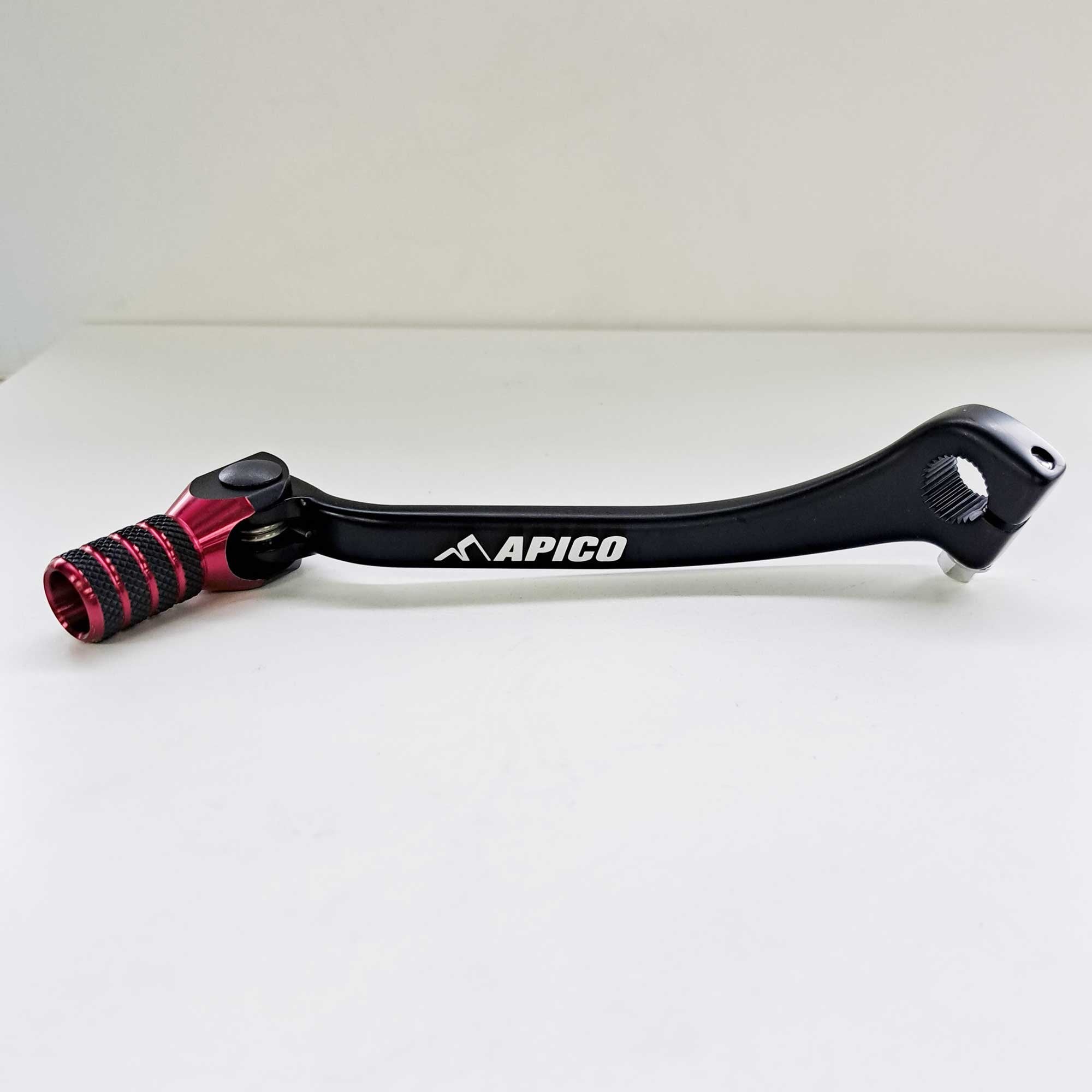 Apico - Gear Lever - Elite - CRF250 18-26, CRF450 17-26, CRF450X 19-26, CRF250RX 19-26, CRF450RX 17-26, CRF450L 19-20, CRF450RL 21-26 - Black w/Red