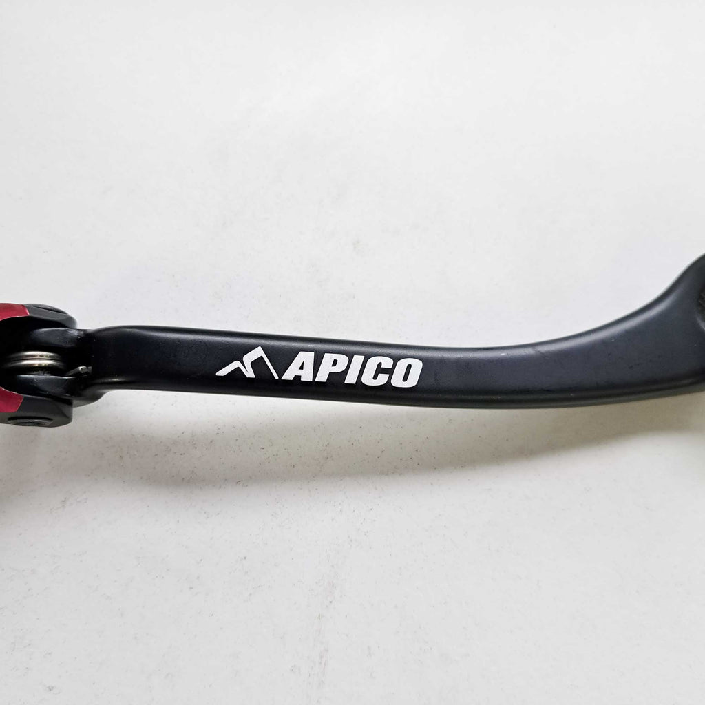 Apico - Gear Lever - Elite - CRF250 18-26, CRF450 17-26, CRF450X 19-26, CRF250RX 19-26, CRF450RX 17-26, CRF450L 19-20, CRF450RL 21-26 - Black w/Red