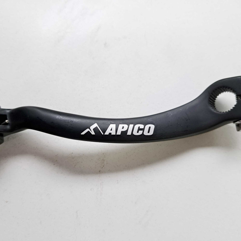 Apico - Gear Lever - Elite - CRF450 02-07 - Black w/Red