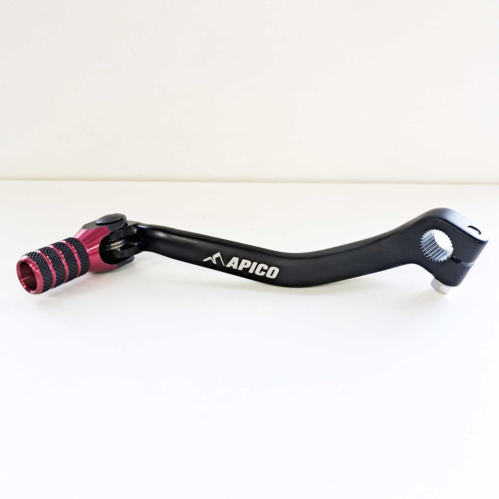 Apico - Gear Lever - Elite - CR250 87-03, CR500 84-01 - Black w/Red