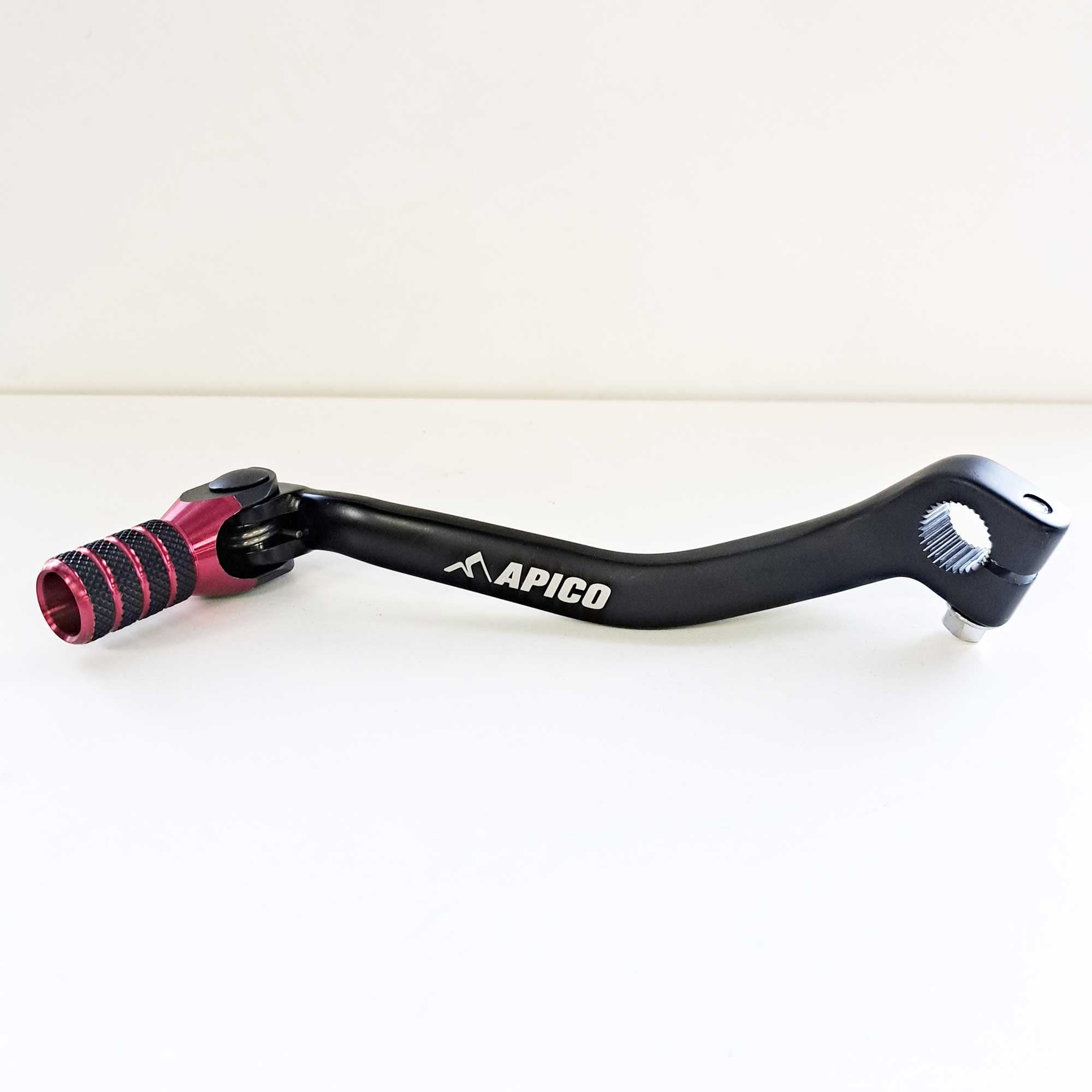 Apico - Gear Lever - Elite - CR250 87-03, CR500 84-01 - Black w/Red