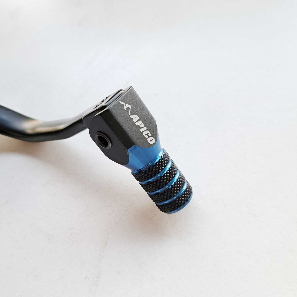 Apico - Gear Lever - Elite - YZ65 18-26 - Black w/Blue