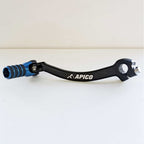 Apico - Gear Lever - Elite - YZF250 19-27, YZF450 18-27, WRF250 20-27, WRF450 19-27, YZF250X 20-27, YZF450X 19-27 - Black w/Blue