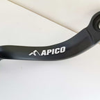 Apico - Gear Lever - Elite - KTM SX85 18-27, SX125/150 17-22, EXC150 17-23, XC-W125/150 17-22, Husqvarna TC85 18-27, TC125 17-22, TE150 17-23, TX125 17-23, Gas Gas MC85 21-27, MC125 21-23 - Black w/Red
