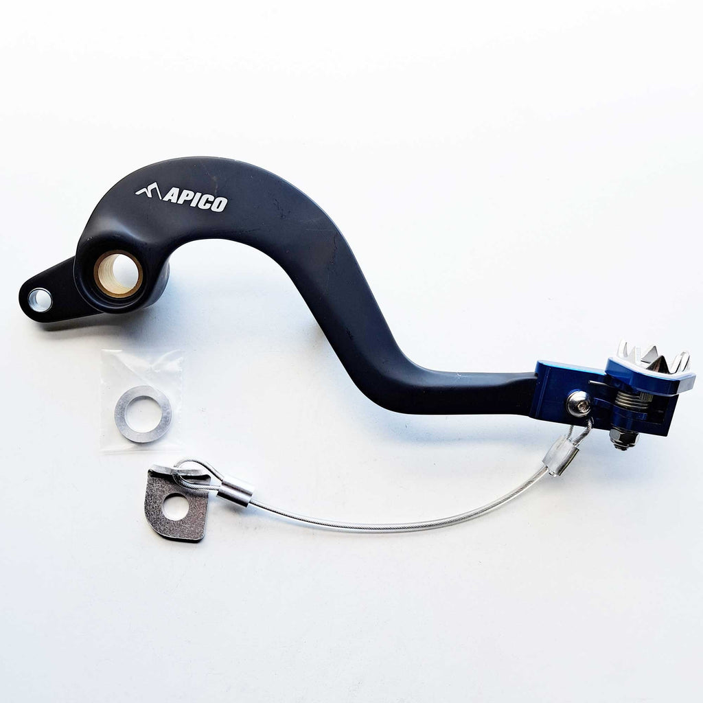 Apico - Rear Brake Lever/Pedal - YZ125/250 00-26, YZF250 01-05, WRF250 01-06, YZ125X 20-26, YZ250X 16-26