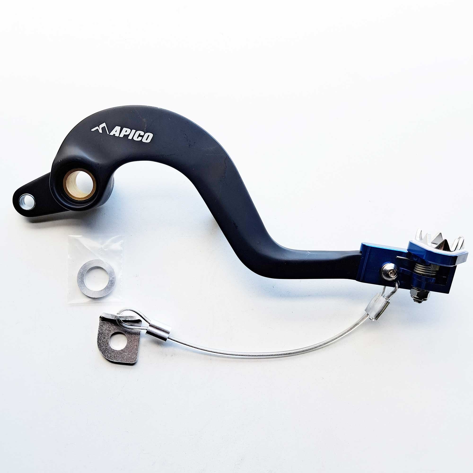 Apico - Rear Brake Lever/Pedal - YZ125/250 00-26, YZF250 01-05, WRF250 01-06, YZ125X 20-26, YZ250X 16-26