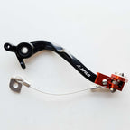Apico - Rear Brake Lever/Pedal - KTM SX/SXF 125-450 23-27, EXC/EXCF 125-500 24-27, Husqvarna TC/FC 125-450 23-27, TE/FE 125-501 24-27, TX300 23-27, FX350/450 23-27, Gas Gas MC/MCF 125-450 24-27, EC/ECF 250-500 24-27, EX/EXF 250-450 24-27