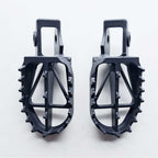 DRC - Foot Pegs (Ultra-Wide) - KTM SX85 18-24, SX125/150 16-22, SX250 17-22, SXF250-450 16-22, EXC/EXCF250-500 17-23, Husqvarna TC85 18-24 TC125 16-22, TC250 17-22, FC250-450 16-22, TE/FE 150-501 17-23, Gas Gas MC/MCF/EC/ECF/EX/EXF 85-450 21-23