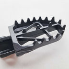 DRC - Foot Pegs (Ultra-Wide) - KTM SX50 14-23, SX65 11–23, SX85 03-17, SX125/150 98-15, SX250 00-16, SXF250-450 06-15, EXC/EXCF 98-16, Husqvarna TC50/65 17-23, TC85 14-17, TC/FC 125-450 14-15, TC250 14-16, TE/FE 14-16, Gas Gas MC50/65 21-23, Husa/Beta/She