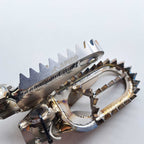 Apico - Foot Pegs - Titanium - BRACED - KTM SX/SXF 125-450 23-27, EXC/EXCF 125-450 24-27, Husqvarna TC/FC 125-450 23-27, TE/FE 125-450 24-27, TX300 23-27, FX350/450 23-27, Gas Gas 125-500 24-27, MCF250/450 FACTORY 23-27