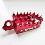 Apico - Foot Pegs - XTREME - RMZ250 10-26, RMZ450 10 & 12-26 - Red
