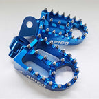 Apico - Foot Pegs - XTREME - YZ65 18-27, YZ85 98-27, YZ125/250 99-27, YZF250 01-23, YZF450 03-22, WRF250 01-24, WRF450 03-23, YZF/WRF400/426 98-02