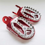 Apico - Foot Pegs - PRO-BITE - CR80 96-02, CR85 03-07, XR250 96-04, XR400 96-04, XR600 89-00, XR650L 92-24