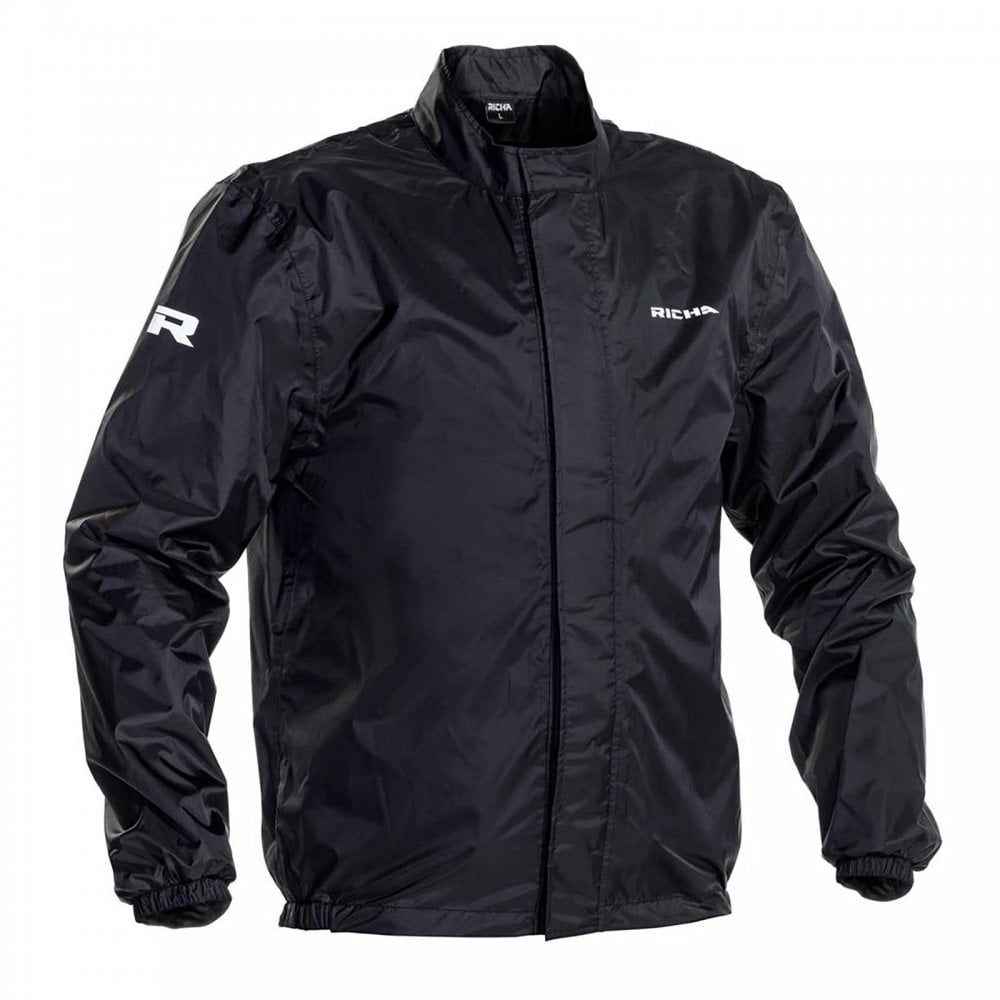 Richa (2025) Waterproof Over Jacket - Aquaguard (Black) Laminate