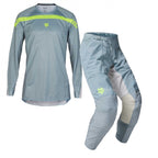 Fox (SALE) Jersey & Pant Kit - Airline AVIATION (Grey/Yellow)