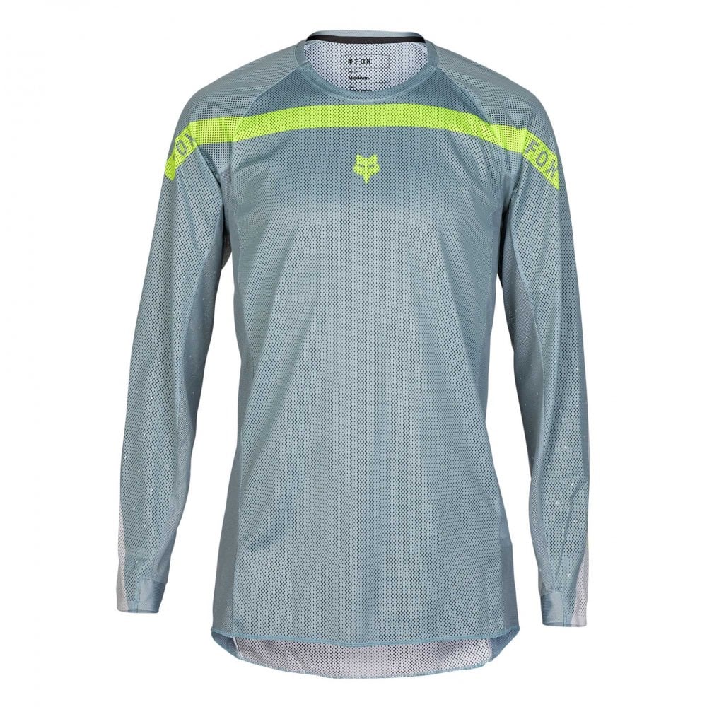Fox (SALE) Jersey & Pant Kit - Airline AVIATION (Grey/Yellow)