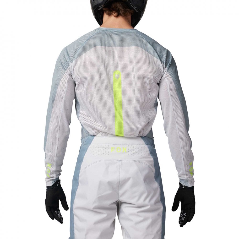 Fox (SALE) Jersey & Pant Kit - Airline AVIATION (Grey/Yellow)