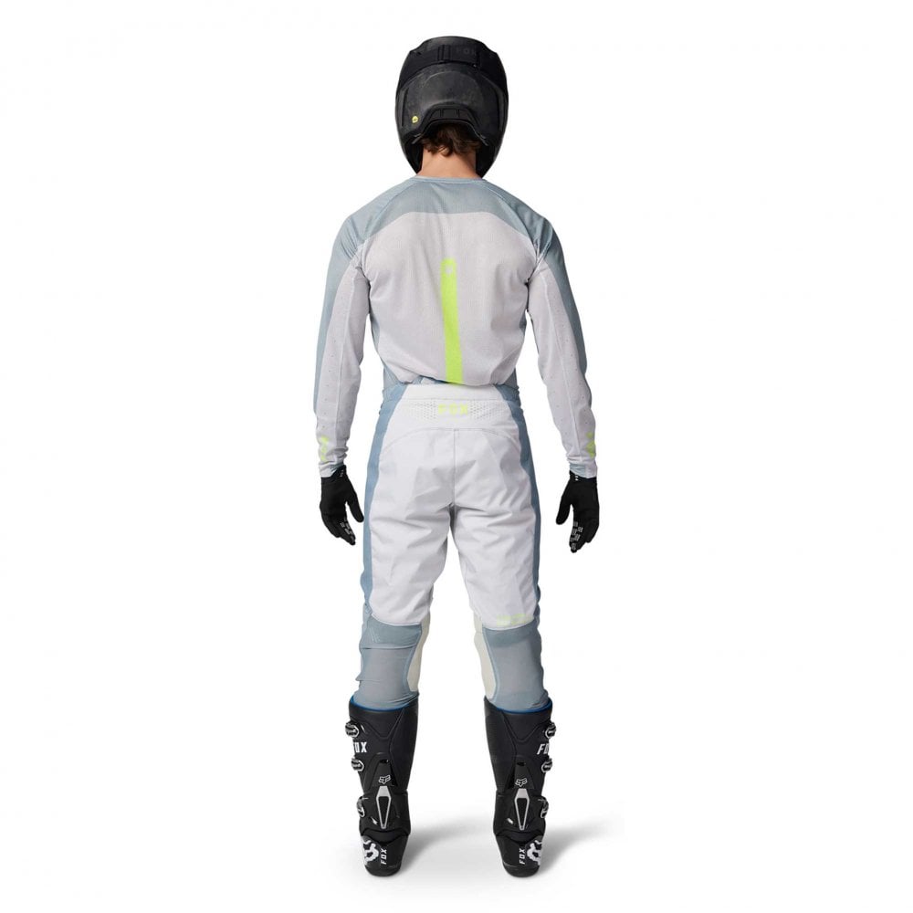 Fox (SALE) Jersey & Pant Kit - Airline AVIATION (Grey/Yellow)