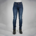 Bull-It Women's Harrier (AA) Slim Motorcycle Jeans (Blue) Regular Leg