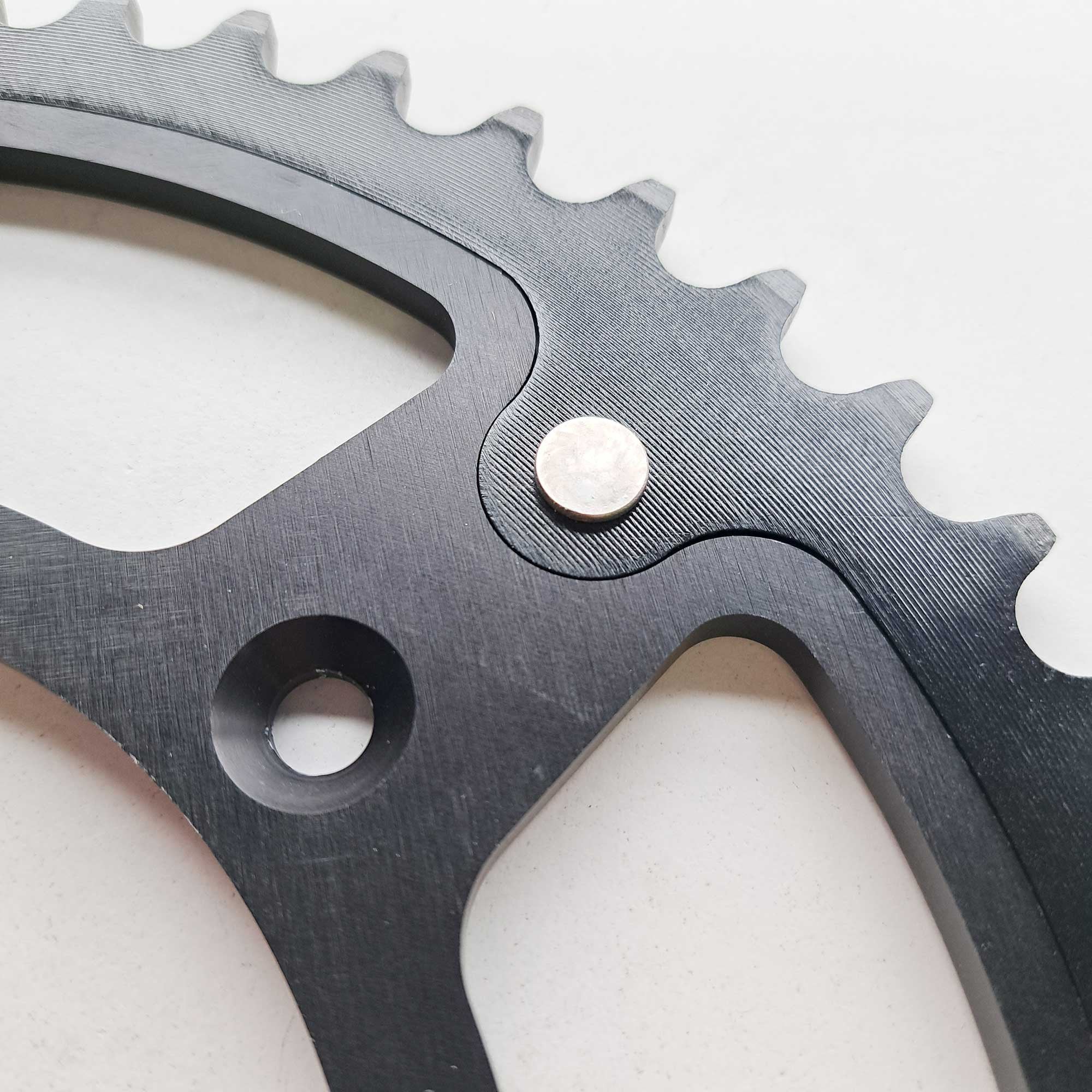 Supersprox - Sprocket - Rear - 2240/TR130/SS990 - 520 - STEALTH - KTM 125-530 90-27, Husqvarna 125-501 14-27, Gas Gas 125-450 21-27, Triumph 250/450 24-27, STARK