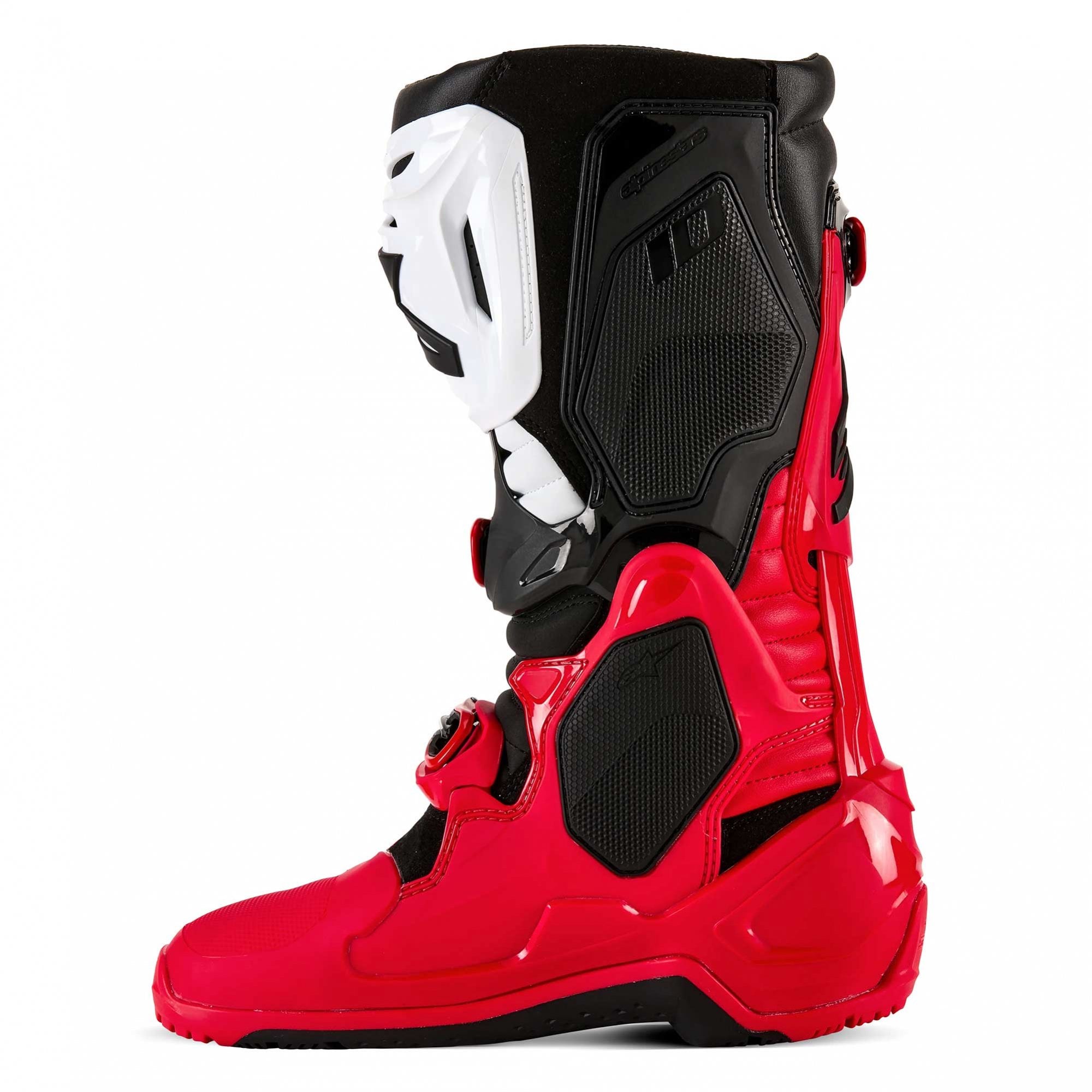 Alpinestars MX Boots - Tech 10 ENDURO (Bright Red/Black/White)