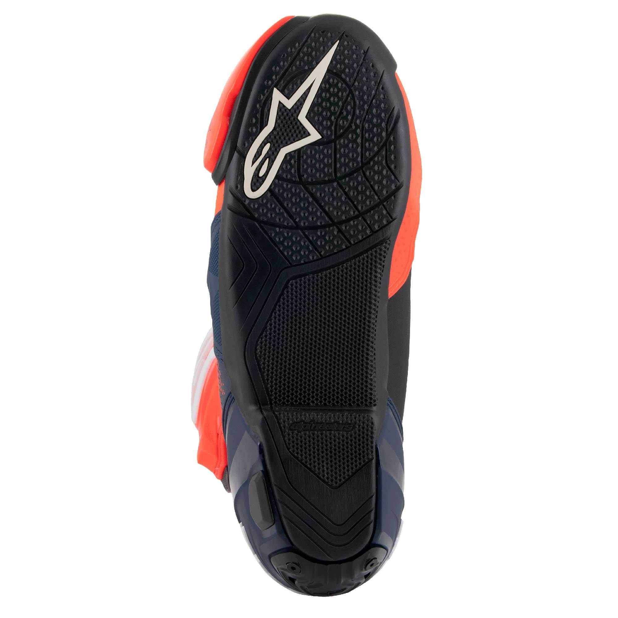 Alpinestars (Limited Edition) Boots - SuperTech R Vented - MM93 (Red Fluo/Dark Blue/Black)