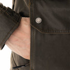 Oxford Sterling D2D Mens Wax Jacket (Khaki)