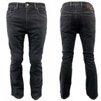 Richa Henderson (AAA) Motorcycle Riding Jean (Black) Regular Leg