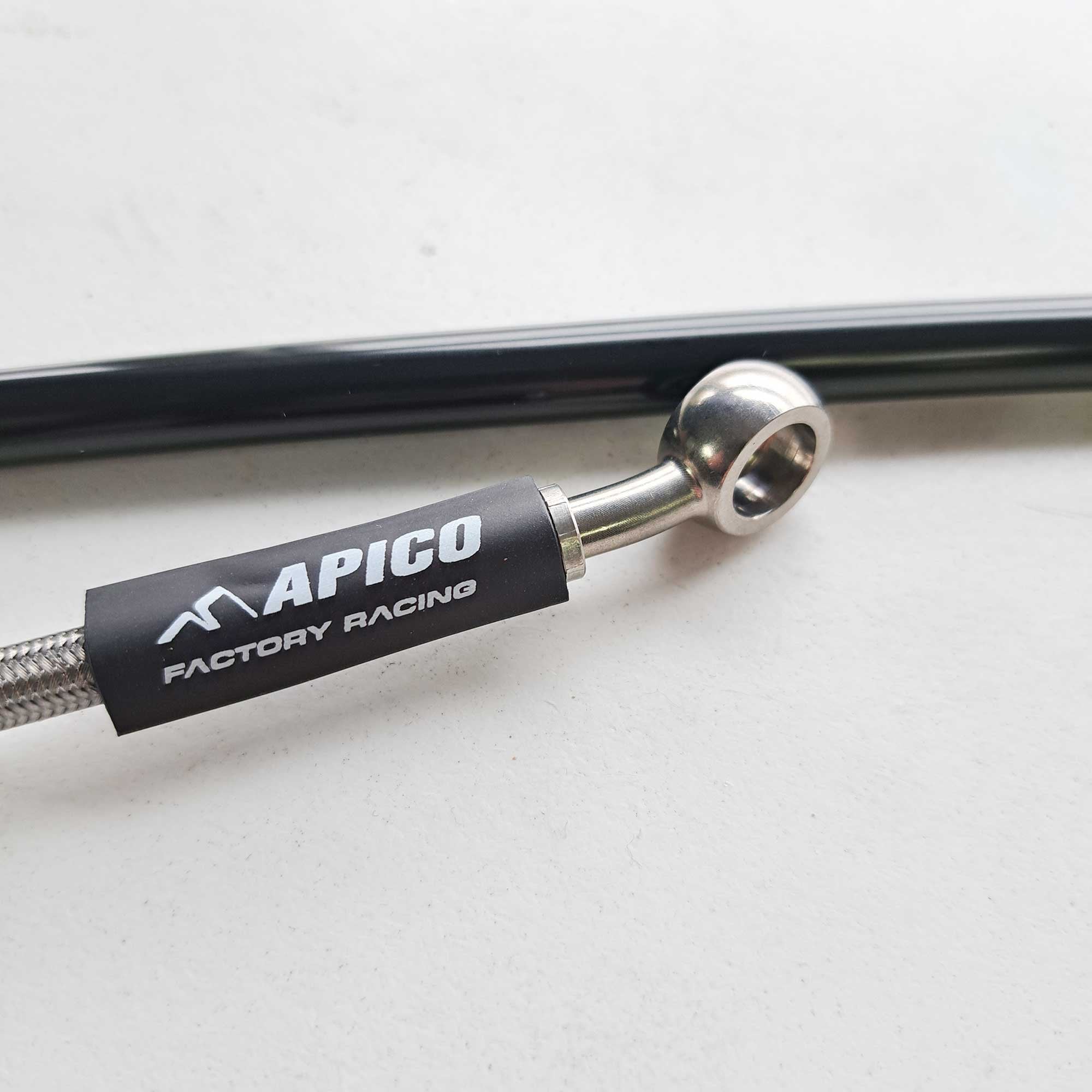 Apico - Brake Hose - Front - KX80 98-01, KX85 01-26, KX100 97-21, KX112 22-26