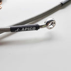 Apico Brake Hose (Front) KX125 06-08, KX250 07-08, KXF250 06-20, KXF450 06-18, RM125 06-08, RM250 07-08, RMZ250 07-26, RMZ450 04-26