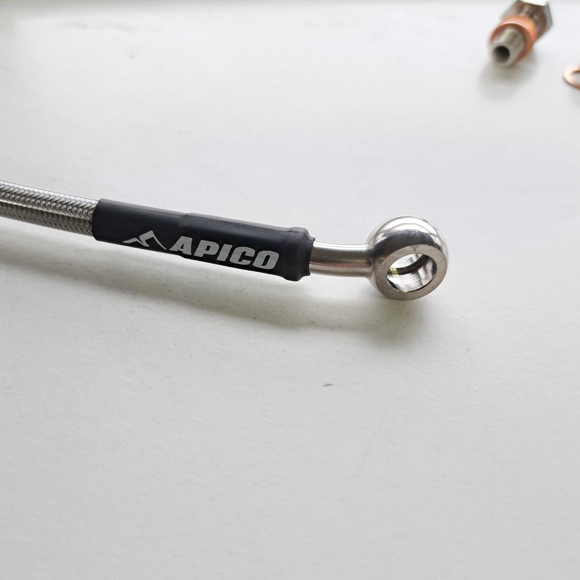 Apico - Brake Hose - Front - KTM SX65 04-22, Husqvarna TC65 14-22, Gas Gas MC65 21-22