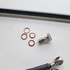 Apico Brake Hose (Front) KTM SX85 13-20, Husqvarna TC85 14-20 (WILL FIT KTM SX65 04-22, Husqvarna TC65 04-22, Gas Gas MC65 21-22)