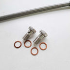 Apico Brake Hose (Rear) KTM SX65 04-22, Husqvarna TC65 17-22, Gas Gas MC65 21-22 - Black