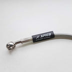 Apico Brake Hose (Rear) KTM SX125-300 13-26, SXF 250-450 11-26, EXC/EXCF 125-500 16-26, Husqvarna TC/FC 125-450 14-26, TE/FE 125-501 14-18 & 25-26, Gas Gas MC/MCF/EX/EXF 125-450 21-23 - Black