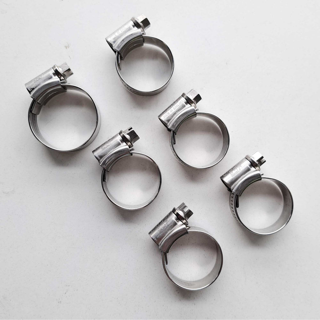 Samco - Clamp Kit (Radiator Hose) - KTM SXF450 23-24, EXCF450/500 24-, XCF450 23-24, XCF-W450/500 24-, SMR450 23-24, Husqvarna FC450 23-24, FE450/501 24-, FX450 23-24, FS450 23-24, Gas Gas MCF450 24-, ECF450/500 24-, EXF450 24-, ES500 24-