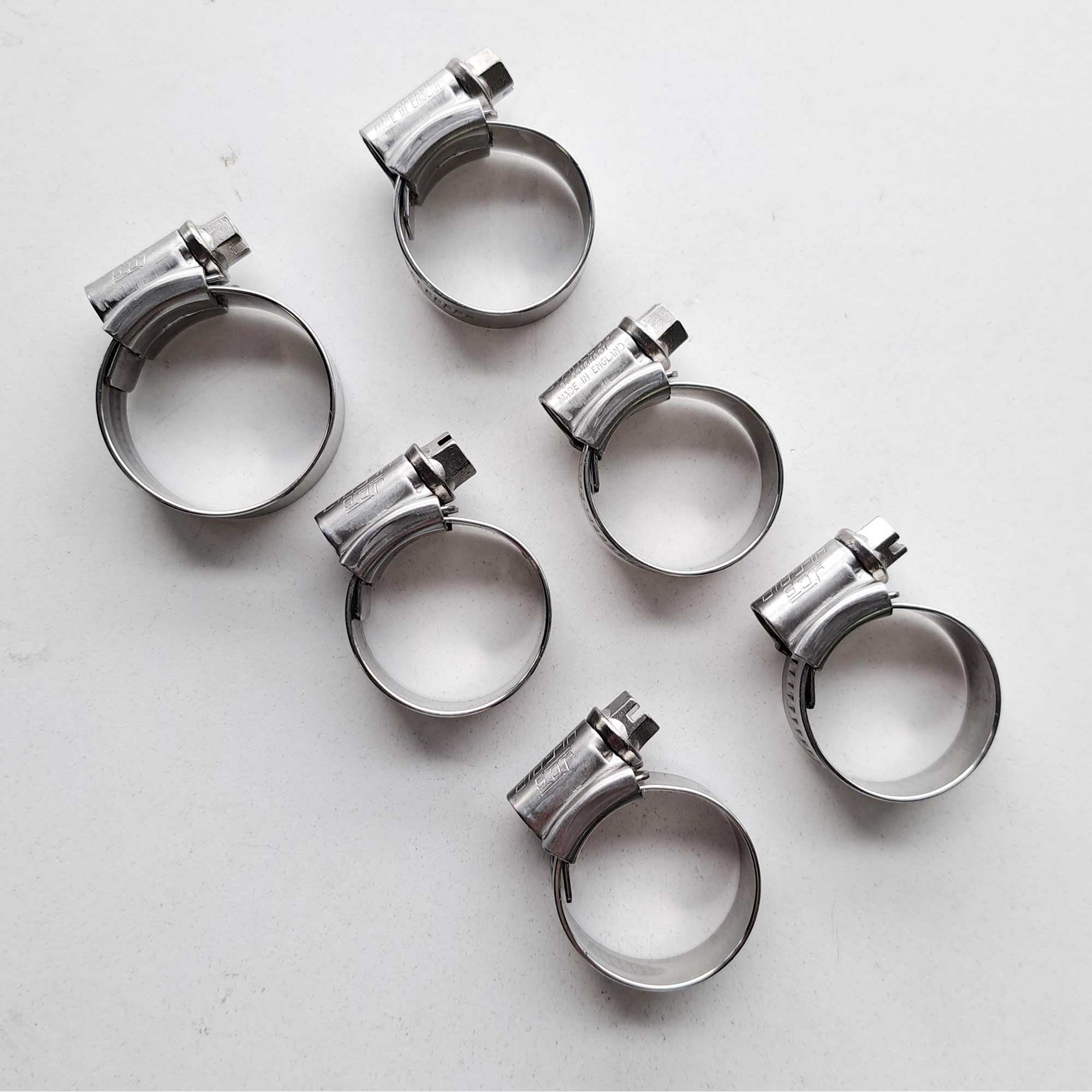 Samco - Clamp Kit (Radiator Hose) - KTM SXF450 23-24, EXCF450/500 24-, XCF450 23-24, XCF-W450/500 24-, SMR450 23-24, Husqvarna FC450 23-24, FE450/501 24-, FX450 23-24, FS450 23-24, Gas Gas MCF450 24-, ECF450/500 24-, EXF450 24-, ES500 24-