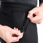 Oxford Motorcycle Jogger Riding Pant - Armourlite (AA) Black - Regular Leg