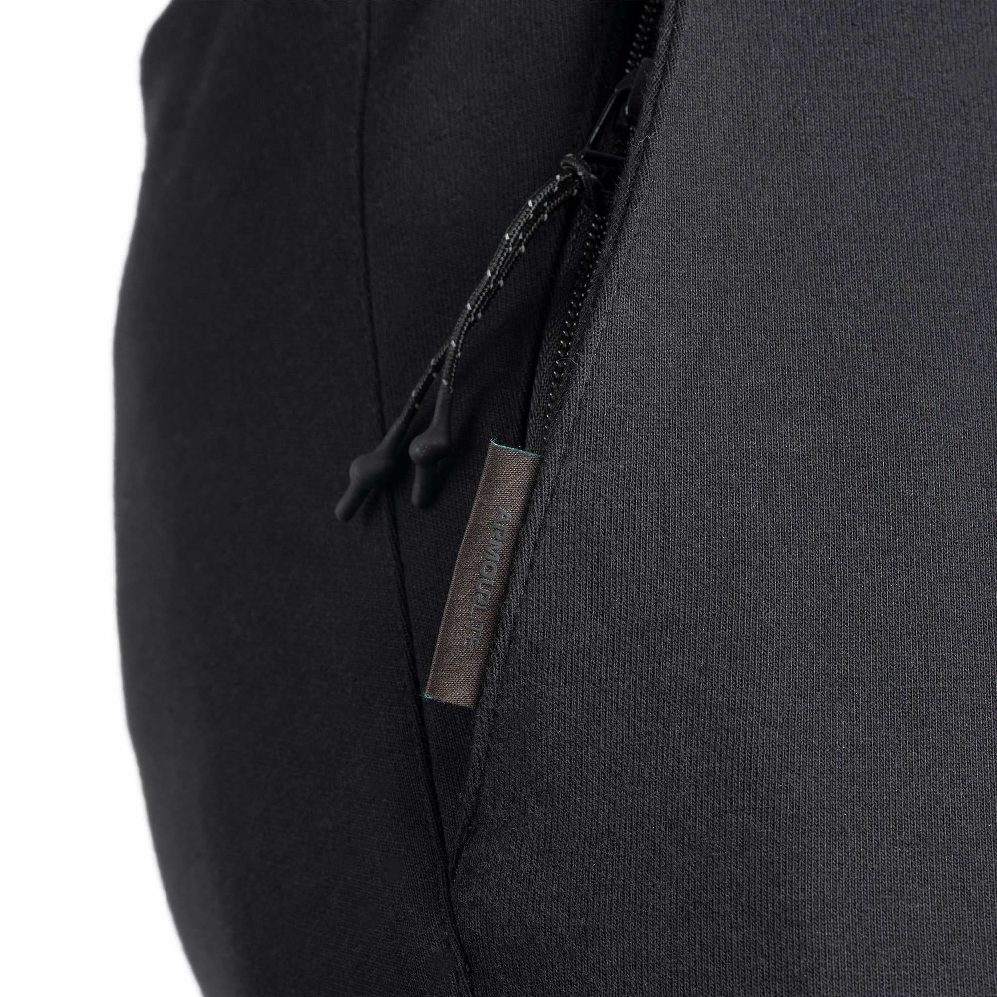 Oxford Motorcycle Jogger Riding Pant - Armourlite (AA) Black - Regular Leg