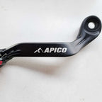 Apico Elite Gear Lever - KTM SX65 09-23, Husqvarna TC65 17-23, Gas Gas MC65 21-23 (Black/Red)