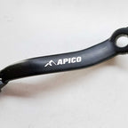 Apico - Gear Lever - Elite - KX125 03-08 - Black w/Green