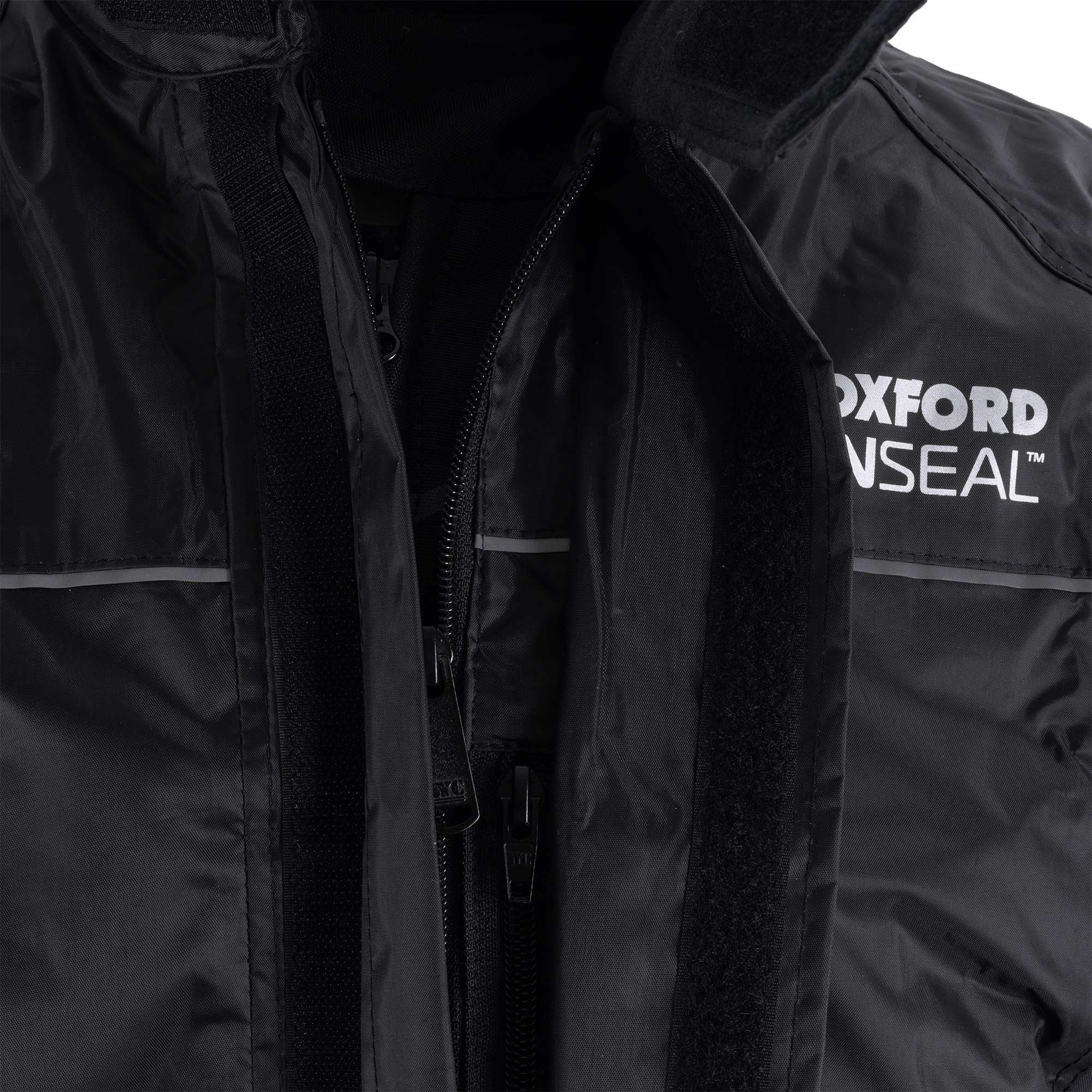 Oxford (2025) Waterproofs - Rainseal THERMAL Over Jacket - Black