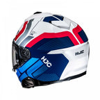 HJC (2025) Helmet - I71 Viz - White/Blue/Red