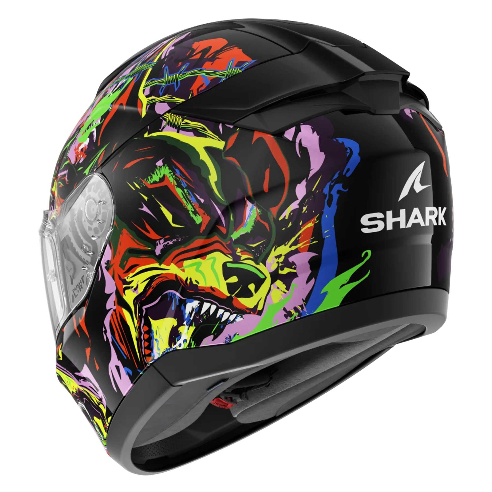 Shark (2025) Helmet - Ridill 2 Raging Beast KVY