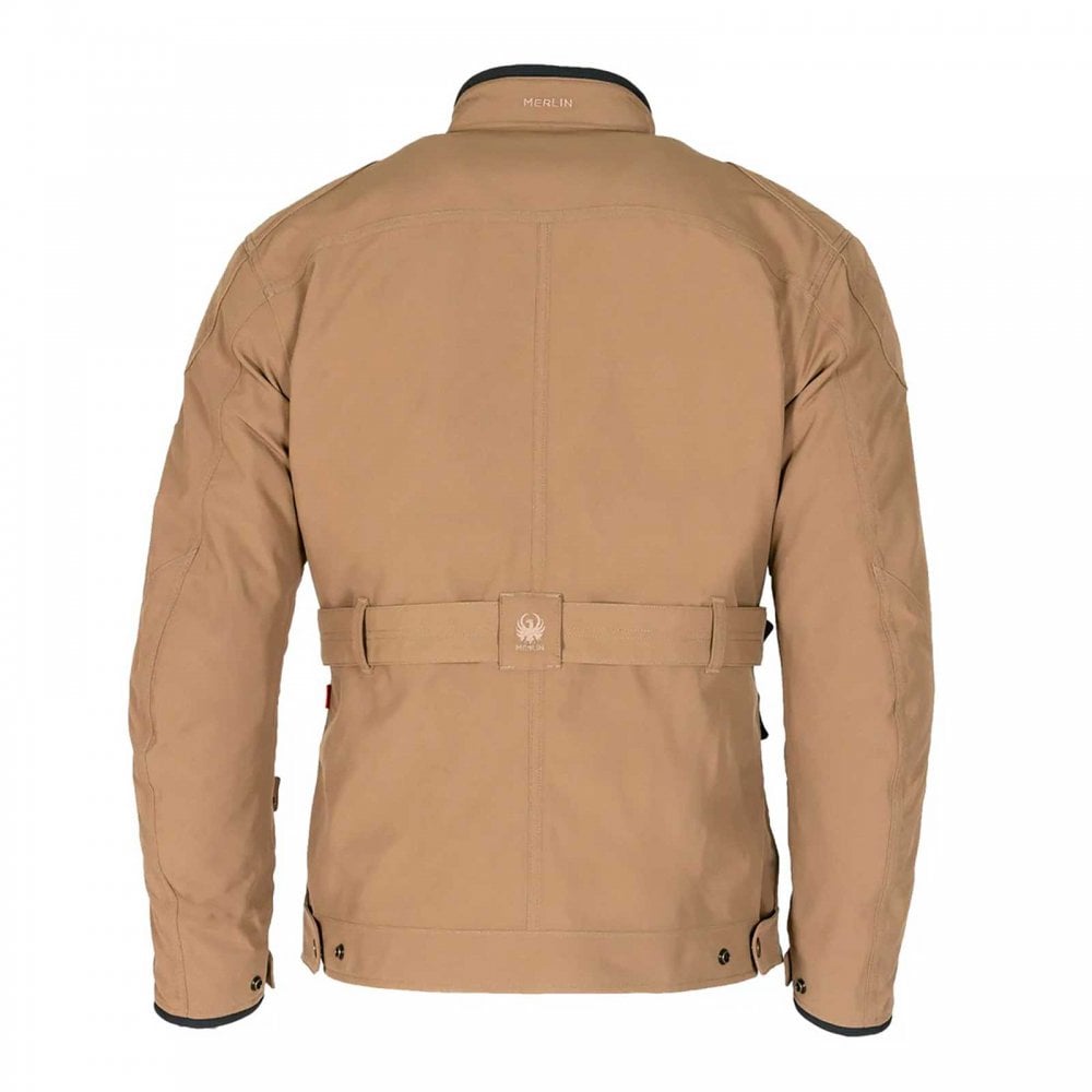 Merlin (2025) Jacket - Burslem Eco Laminated (AA) - Sand